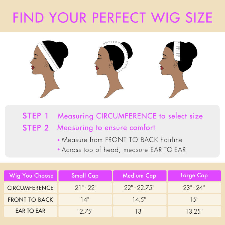 Limited Design | Peekaboo Purple Highlight Glueless 5x5 Closure HD Lace Bob Wig | Large & Small Cap Size