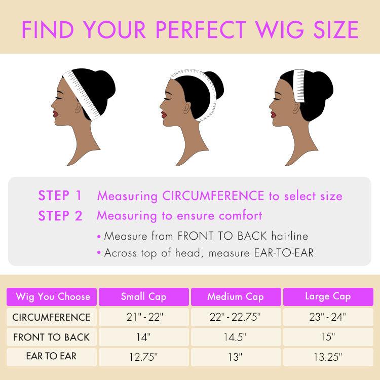 Limited Design | Purple Highlights Loose Wave Glueless 5x5 Closure HD Lace Wig | Large & Small Cap Size